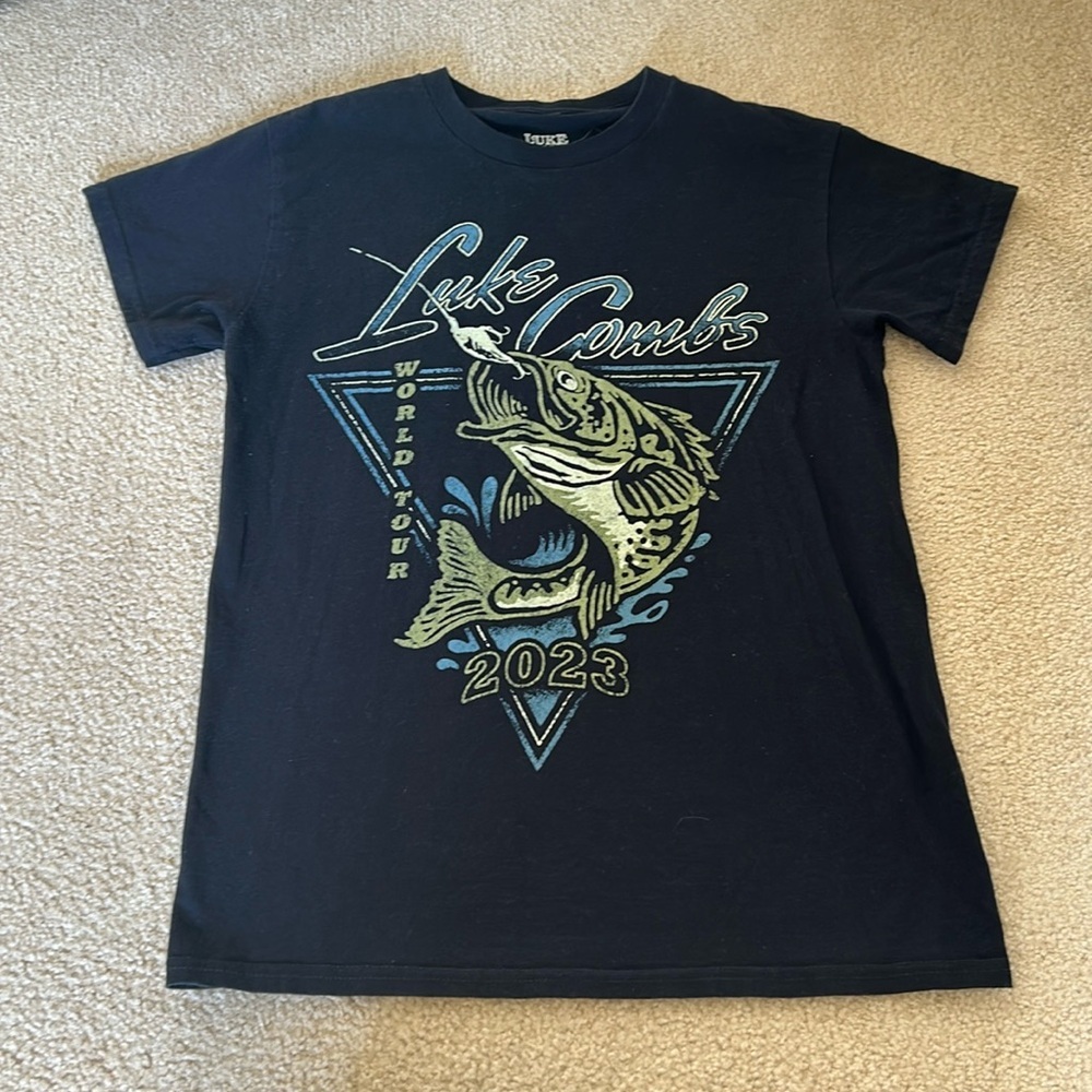 Luke Combs world tour tshirt